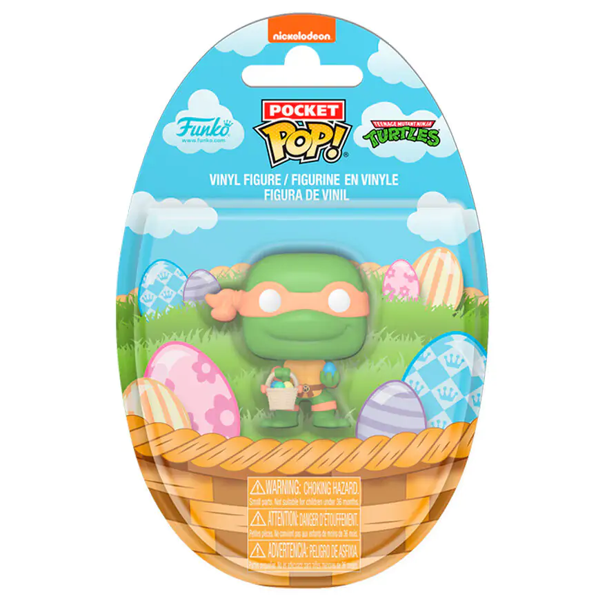 Pocket Funko POP figure Ninja Turtles Michelangelo Easter Egg product photo