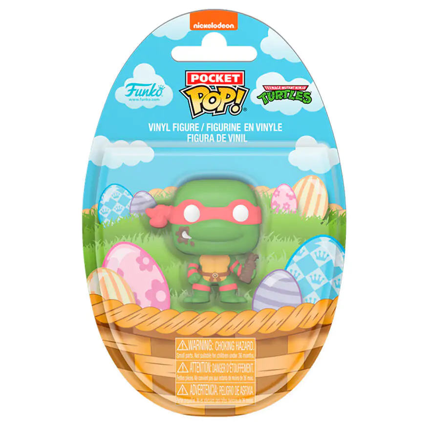 Pocket Funko POP figure Ninja Turtles Raphael Easter Egg product photo