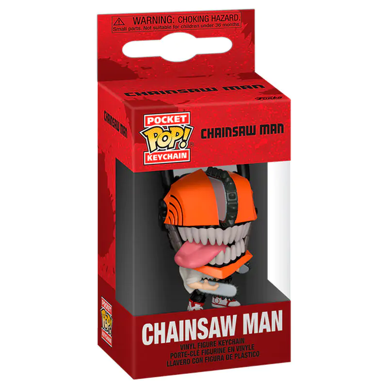 Pocket Funko POP Keychain Chainsaw Man - Chainsaw Man product photo