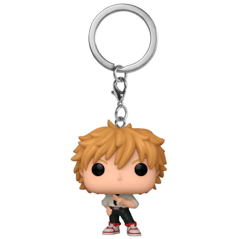 Pocket Funko POP Keychain Chainsaw Man Denji product photo