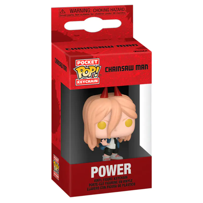 Pocket Funko POP Keychain Chainsaw Man Power termékfotó