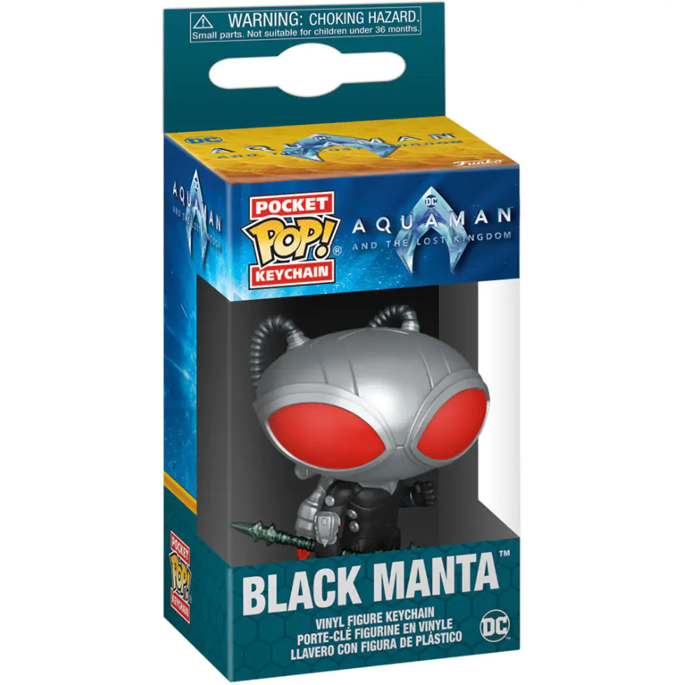 Pocket POP Keychain DC Comics Aquaman and the Lost Kingdom Black Manta termékfotó