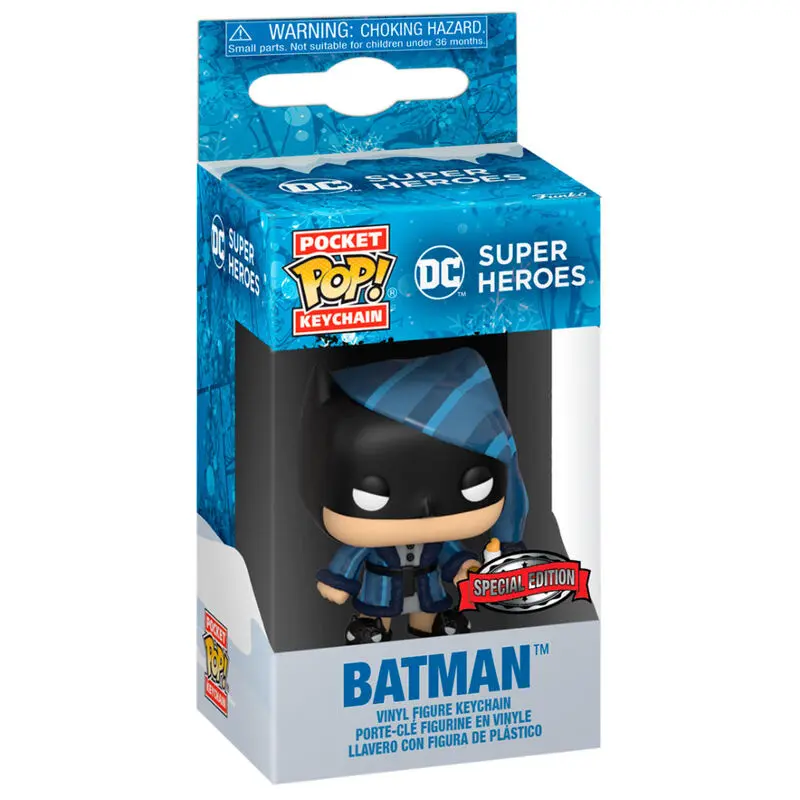 Pocket POP Keychain DC Comics Holiday Batman Exclusive product photo