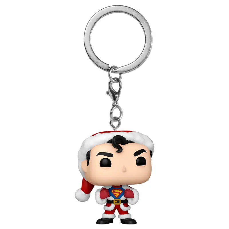 Pocket POP Keychain DC Comics Holiday Superman Exclusive termékfotó