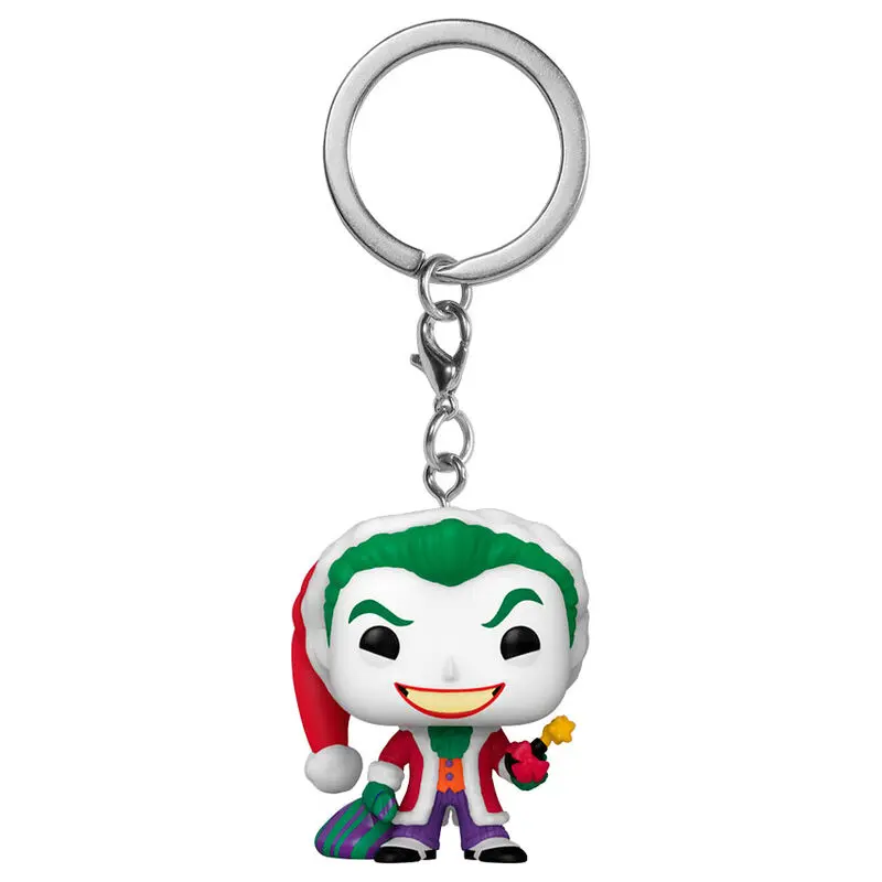 Pocket POP Keychain DC Comics Holiday The Joker Exclusive product photo