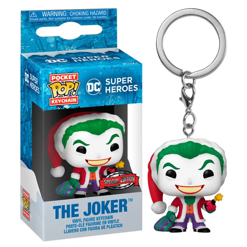 Pocket POP Keychain DC Comics Holiday The Joker Exclusive termékfotó