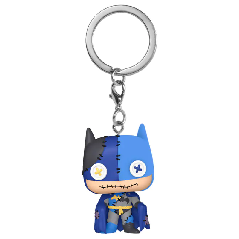 Pocket Funko POP Keychain DC Comics Patchwork Batman product photo