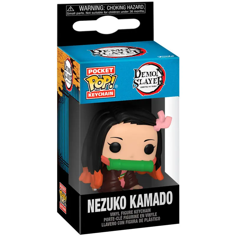 Pocket POP Keychain Demon Slayer Kimetsu no yaiba Nezuko Kamado termékfotó