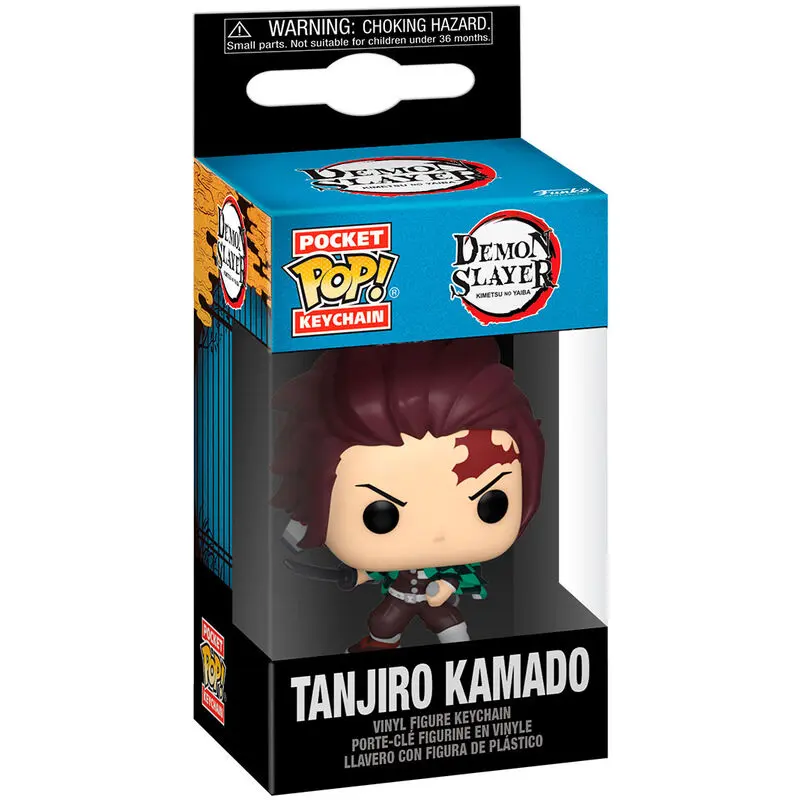 Pocket POP Keychain Demon Slayer Kimetsu no yaiba Tanjiro Kamado termékfotó