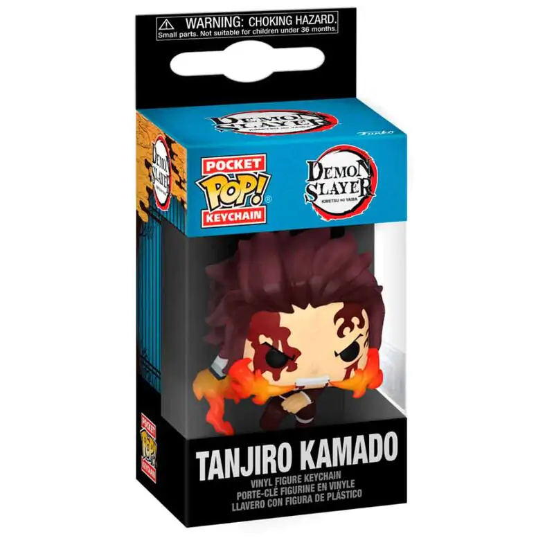 Pocket Funko POP Keychain Demon Slayer Kimetsu no Yaiba Tanjiro Kamado product photo