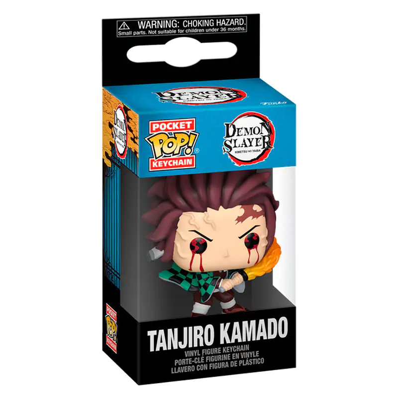 Pocket Funko POP Keychain Demon Slayer Kimetsu no Yaiba Tanjiro Kamado product photo