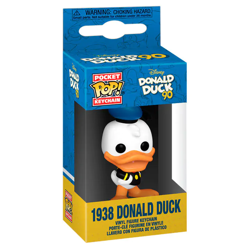 Pocket Funko POP keychain Disney 90th Anniversary Pato Donald 1938 product photo