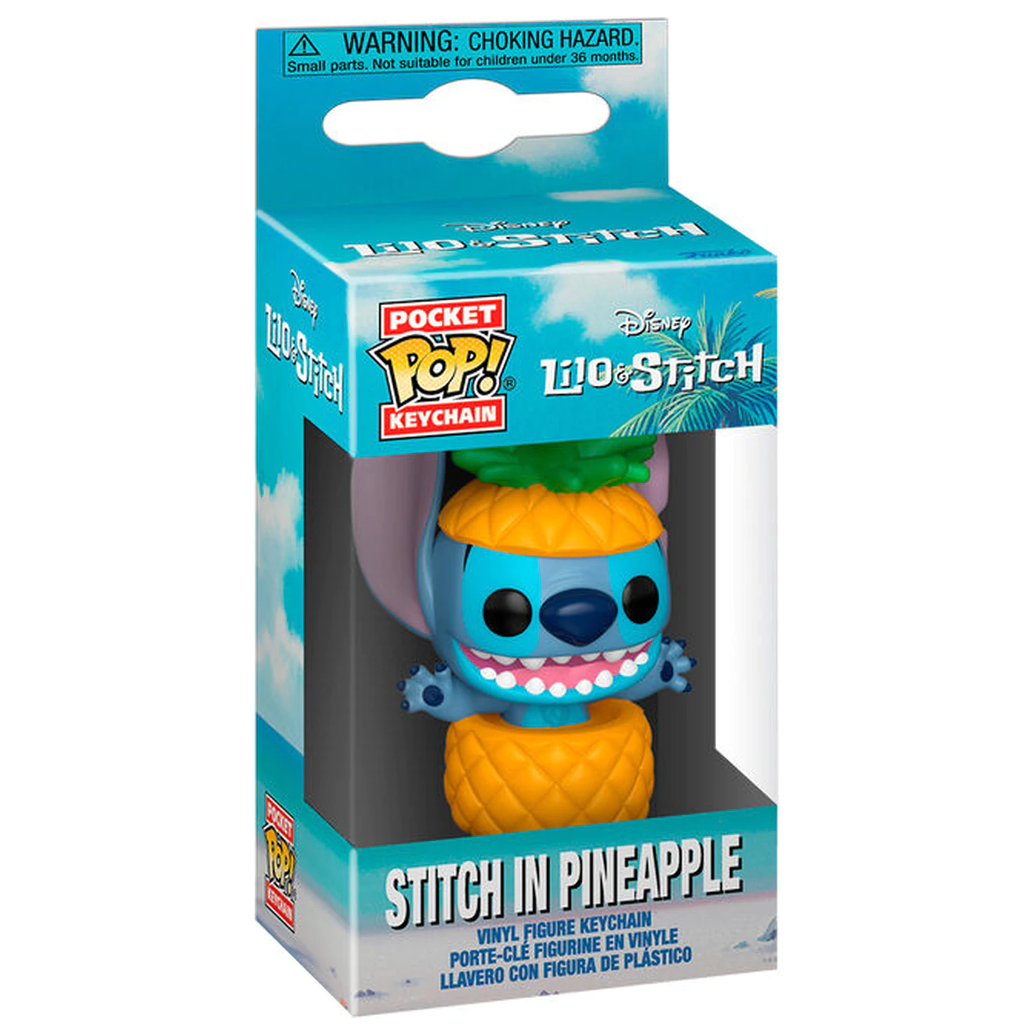 Pocket Funko POP Keychain Disney Lilo & Stitch - Stitch in Pineapple product photo