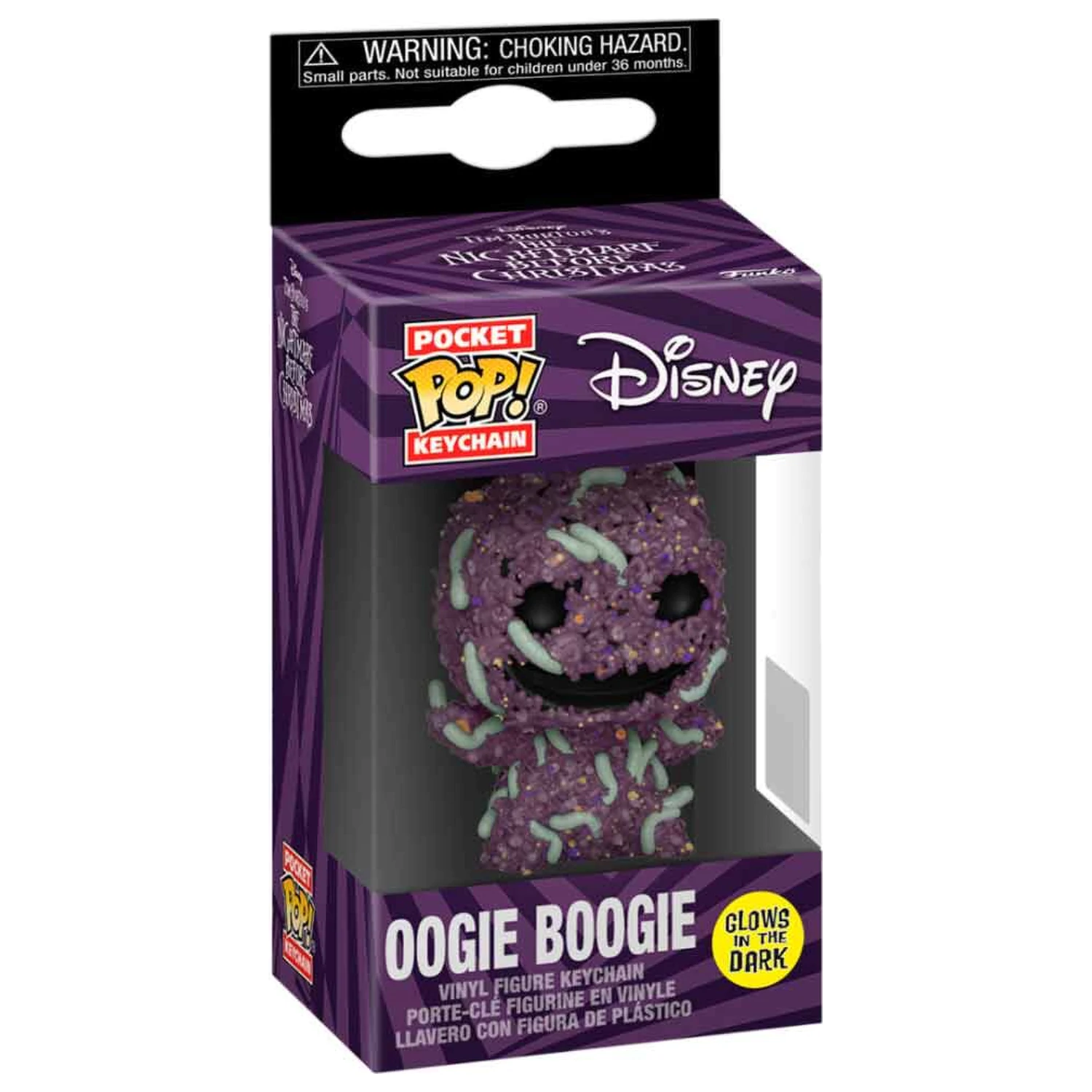 Pocket Funko POP Keychain Disney Nightmare Before Christmas Oogie Boogie product photo