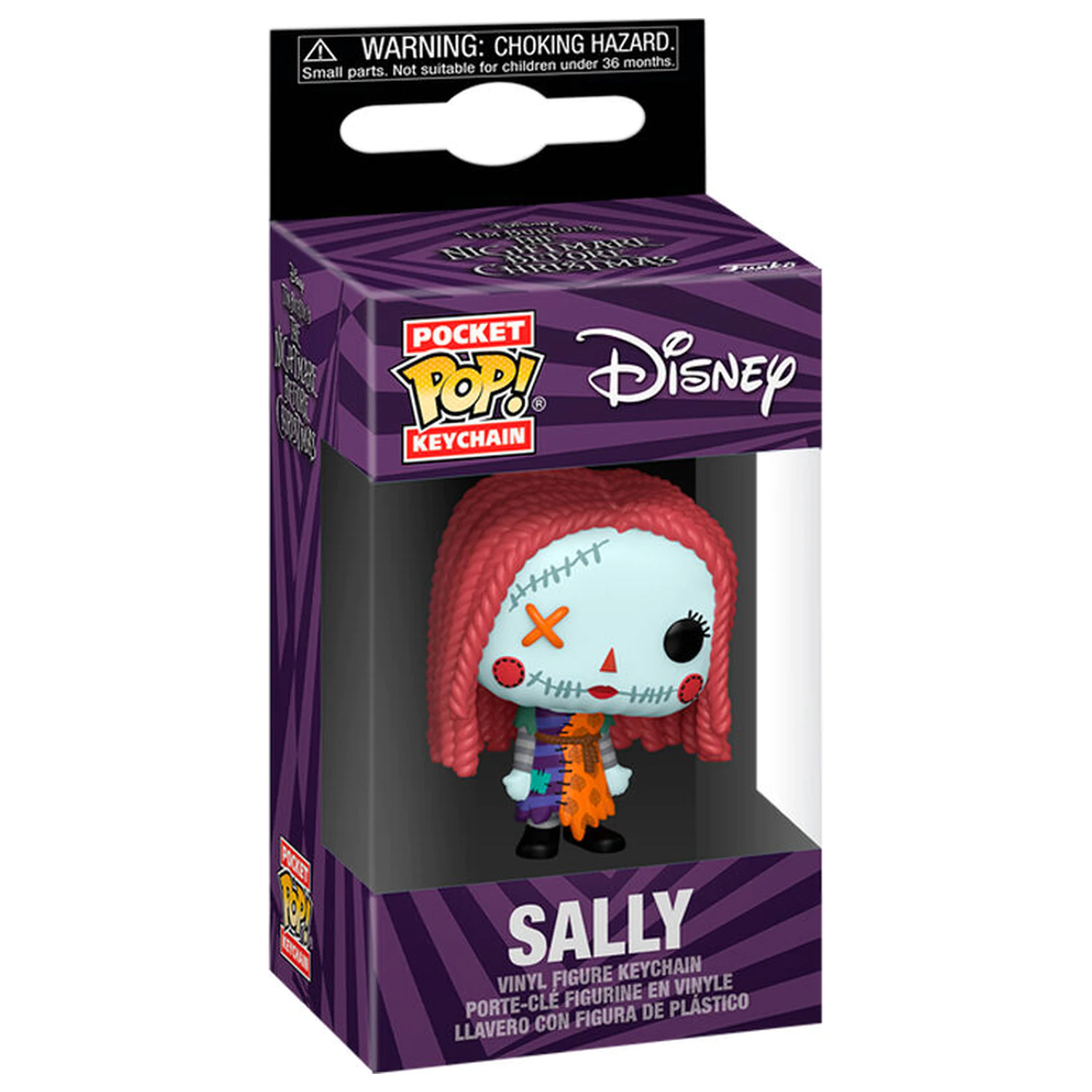 Pocket Funko POP Keychain Disney Nightmare Before Christmas Sally product photo