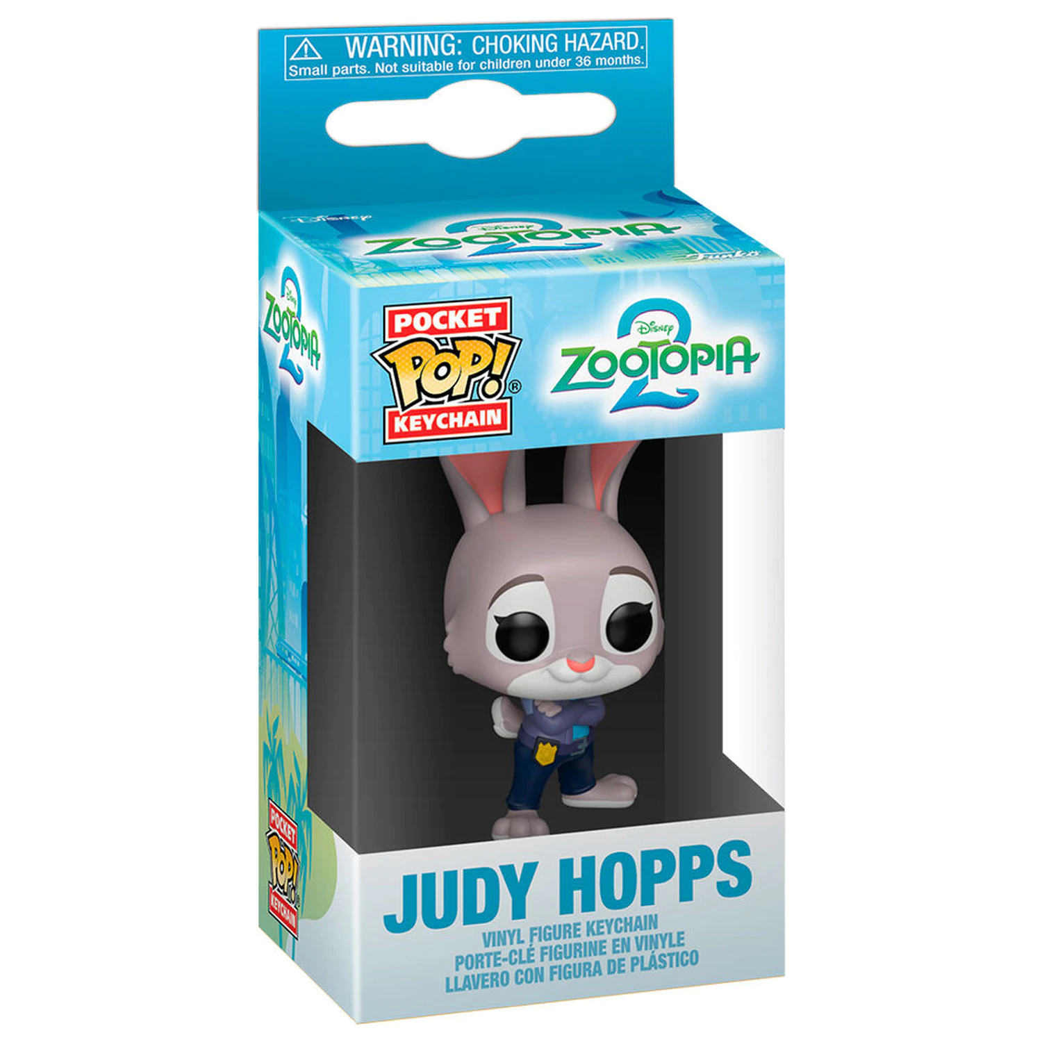 Pocket Funko POP Keychain Disney Zootopia 2 Judy Hopps product photo