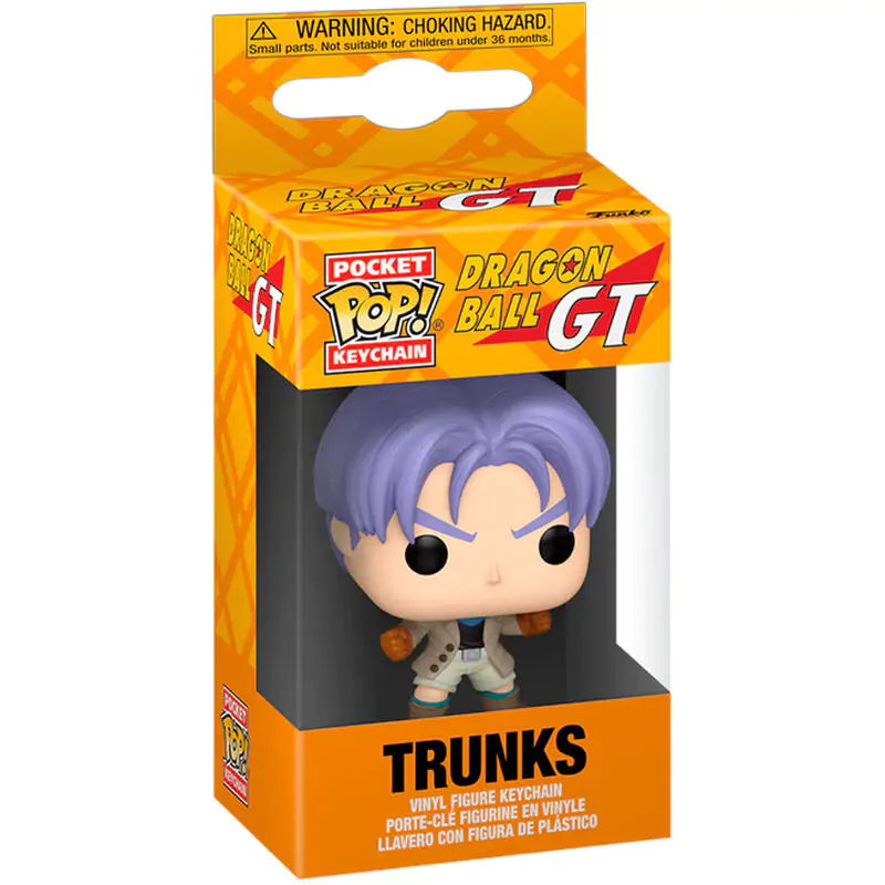 Pocket Funko POP Keychain Dragon Ball GT Trunks & Gill product photo