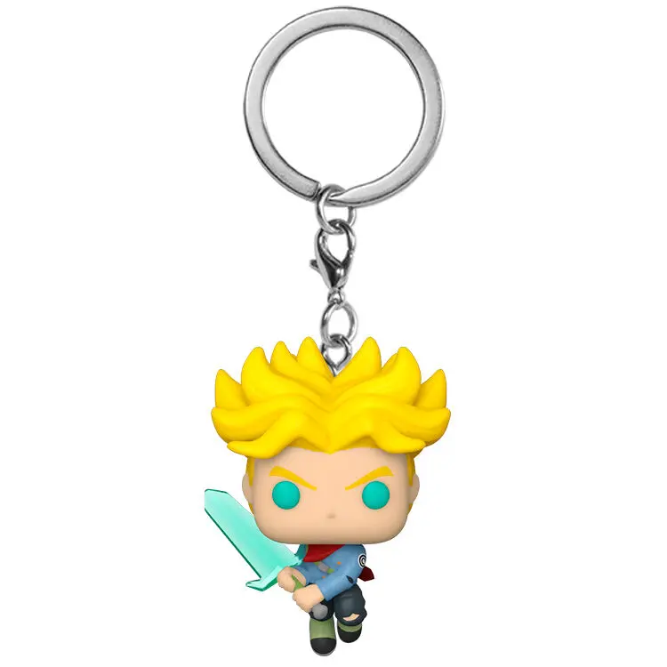 Pocket POP Keychain Dragon Ball Super Saiyan Trunks with Sword product photo