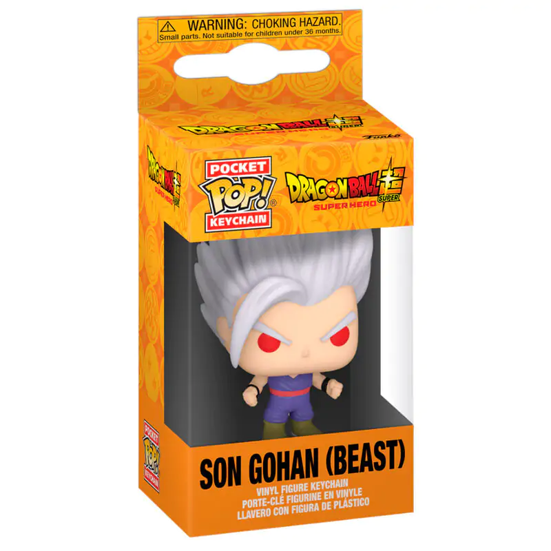 Pocket Funko POP Keychain Dragon Ball Super Super Hero Gohan Beast termékfotó