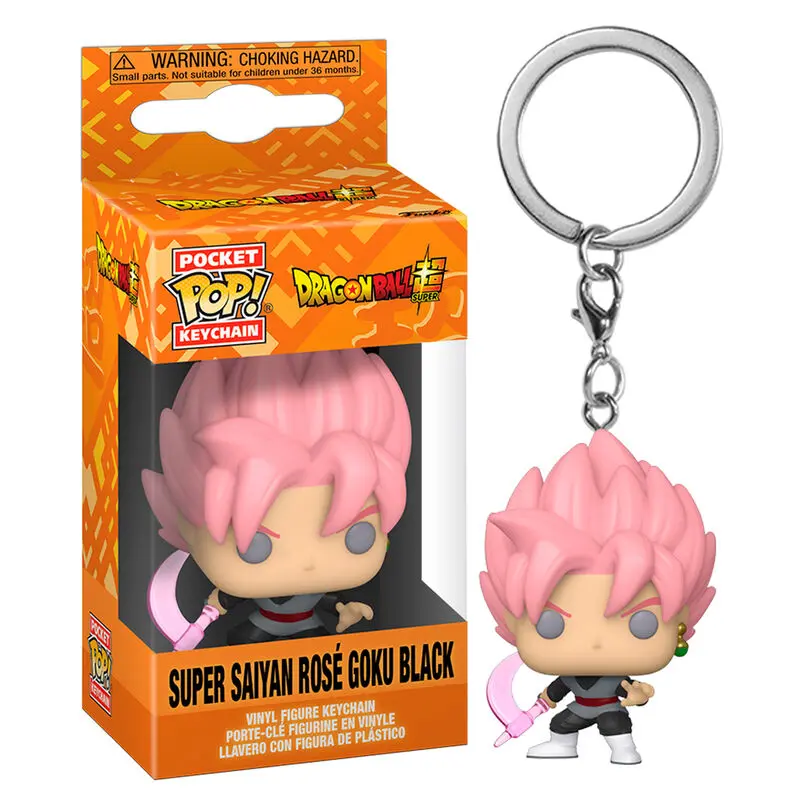 Pocket POP Keychain Dragon Ball Super Super Saiyan Rose Goku Black termékfotó