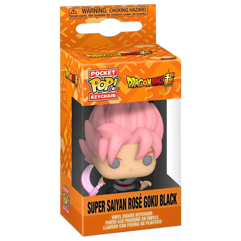 Pocket POP Keychain Dragon Ball Super Super Saiyan Rose Goku Black termékfotó