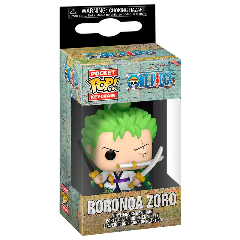 Pocket POP Keychain One Piece Roronoa Zoro termékfotó