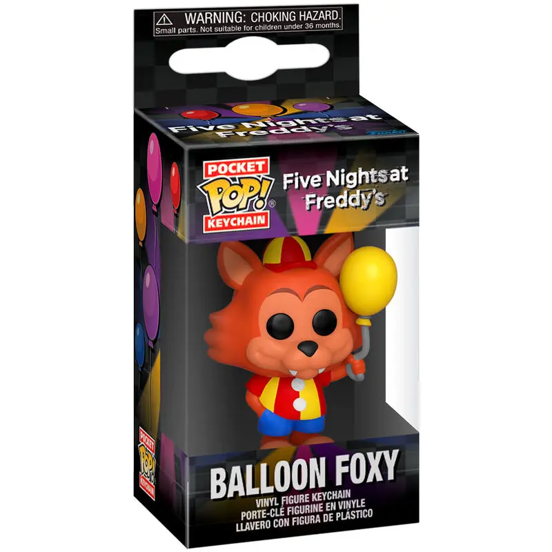 Pocket POP Keychain Five Nights at Freddys Balloon Foxy product photo