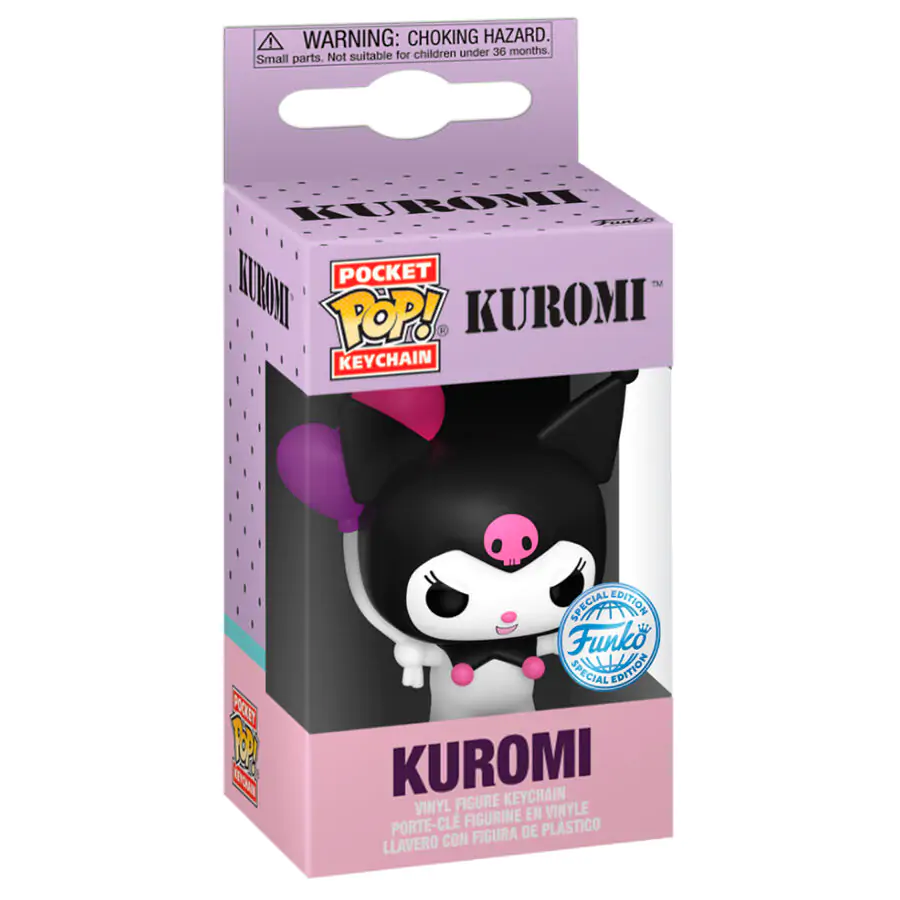 Pocket Funko POP Keychain Funko POP Kuromi - Kuromi product photo