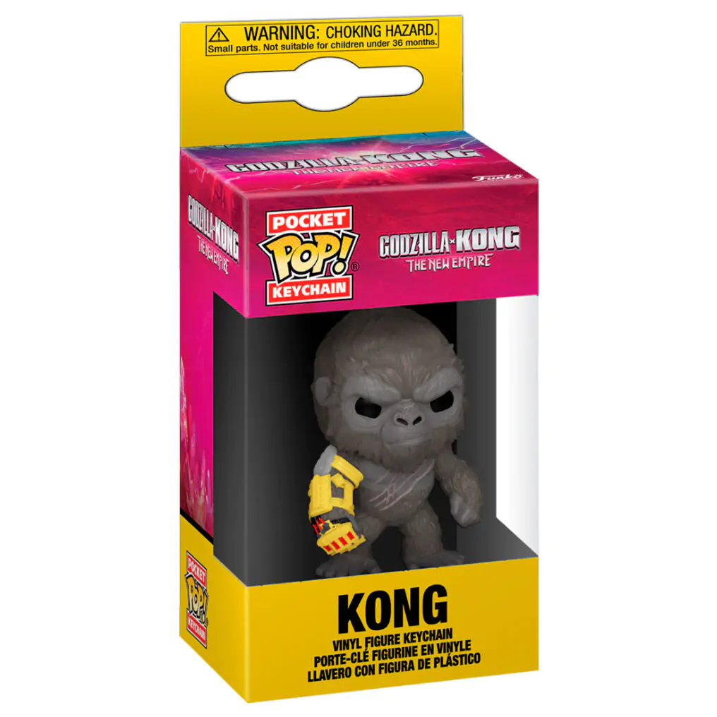 Pocket POP Keychain Godzilla and Kong The New Empire Kong termékfotó