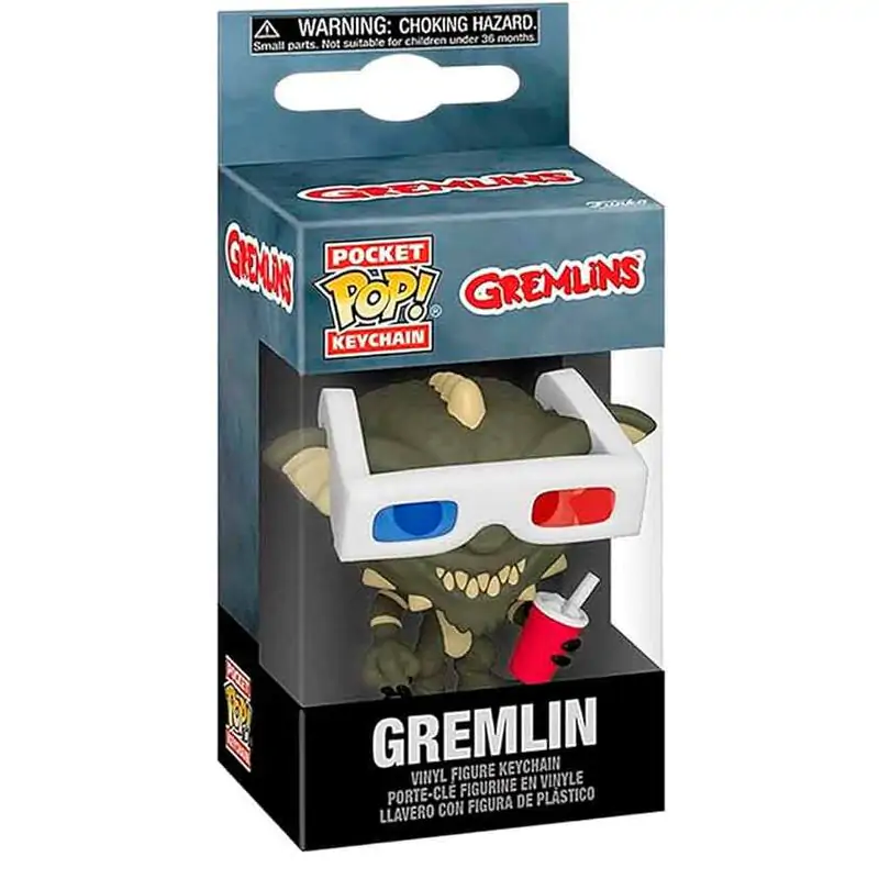 Pocket Funko POP keychain Gremlins Gremlin with 3D Glasses product photo