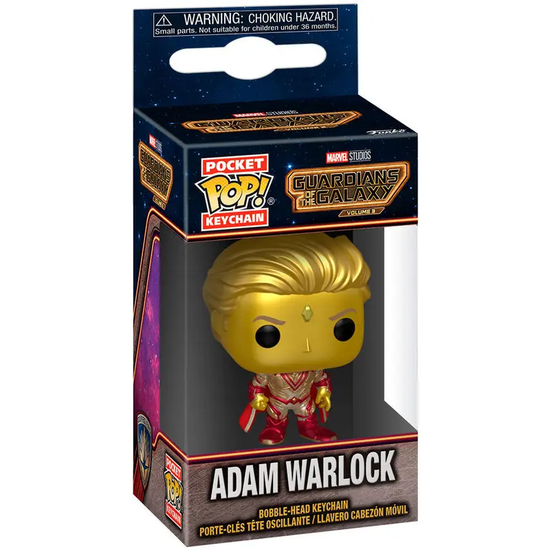 Pocket POP Keychain Guardians of the Galaxy 3 Adam Warlock product photo