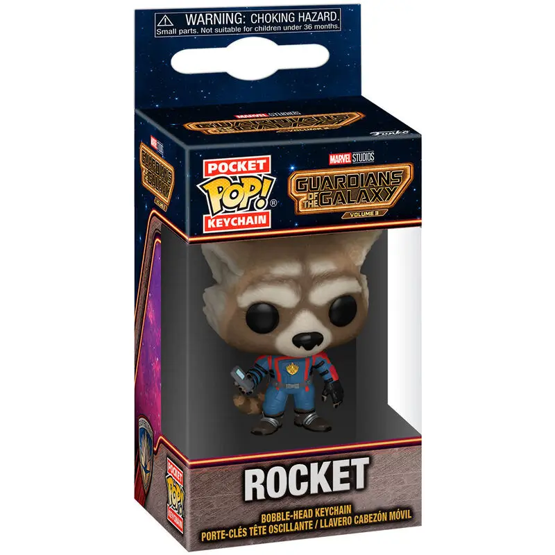Pocket POP Keychain Guardians of the Galaxy 3 Rocket product photo