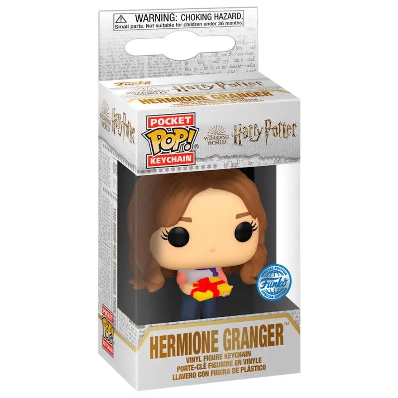 Pocket POP Keychain Harry Potter Holiday Hermione Exclusive termékfotó