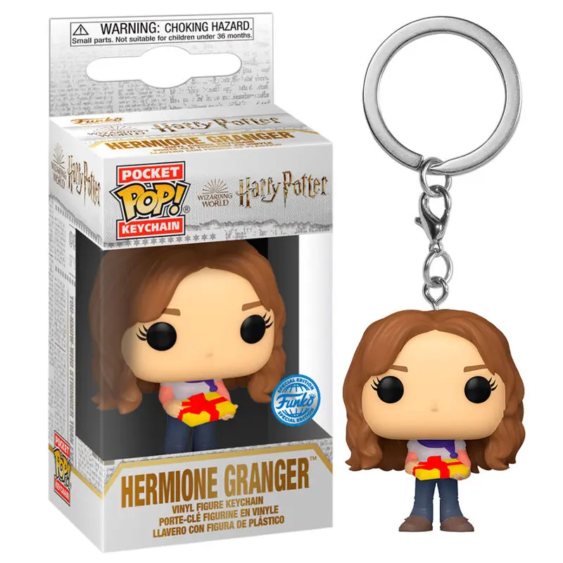 Pocket POP Keychain Harry Potter Holiday Hermione Exclusive termékfotó