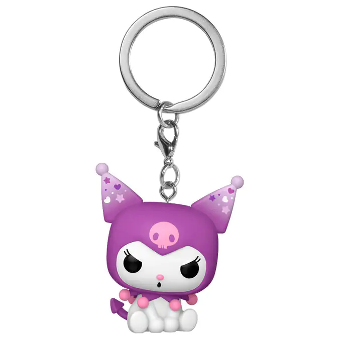 Pocket Funko POP Keychain Hello Kitty 20th Anniversary Kuromi Grumpy product photo