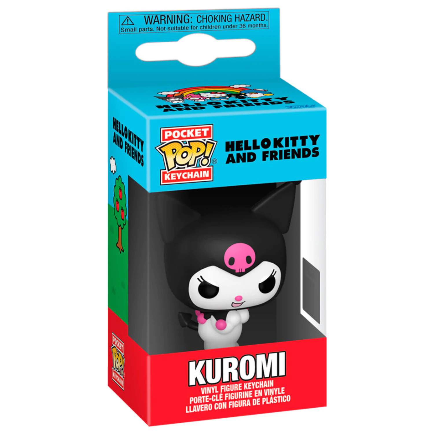 Pocket Funko POP Keychain Hello Kitty and Friends Kuromi product photo