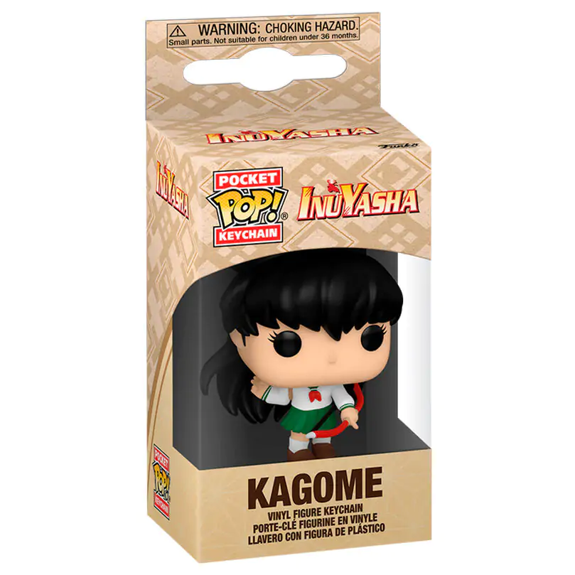 Pocket Funko POP keychain Inuyasha Kagome product photo