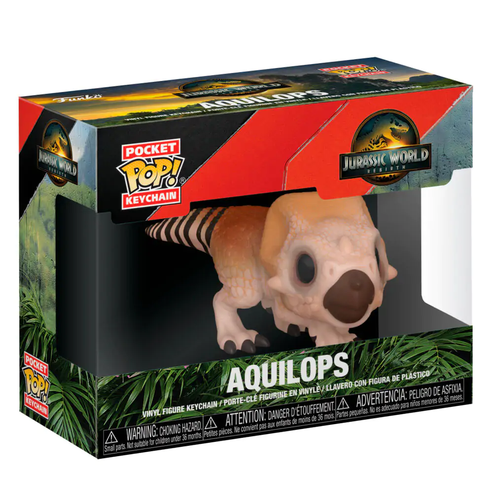 Pocket Funko POP Keychain Jurassic World 5 Aquilops product photo