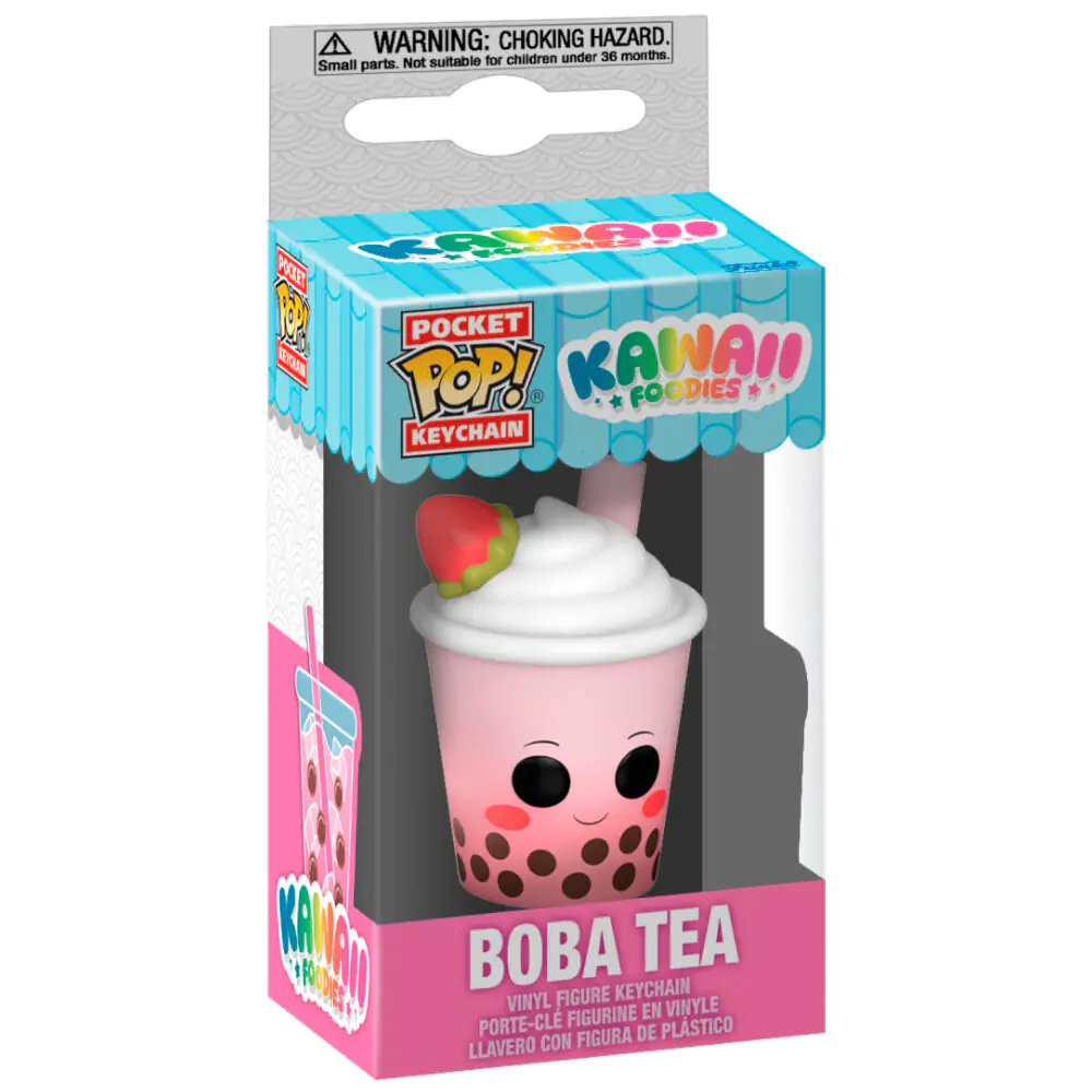 Pocket Funko POP Keychain Kawaii Foodies Boba Tea product photo