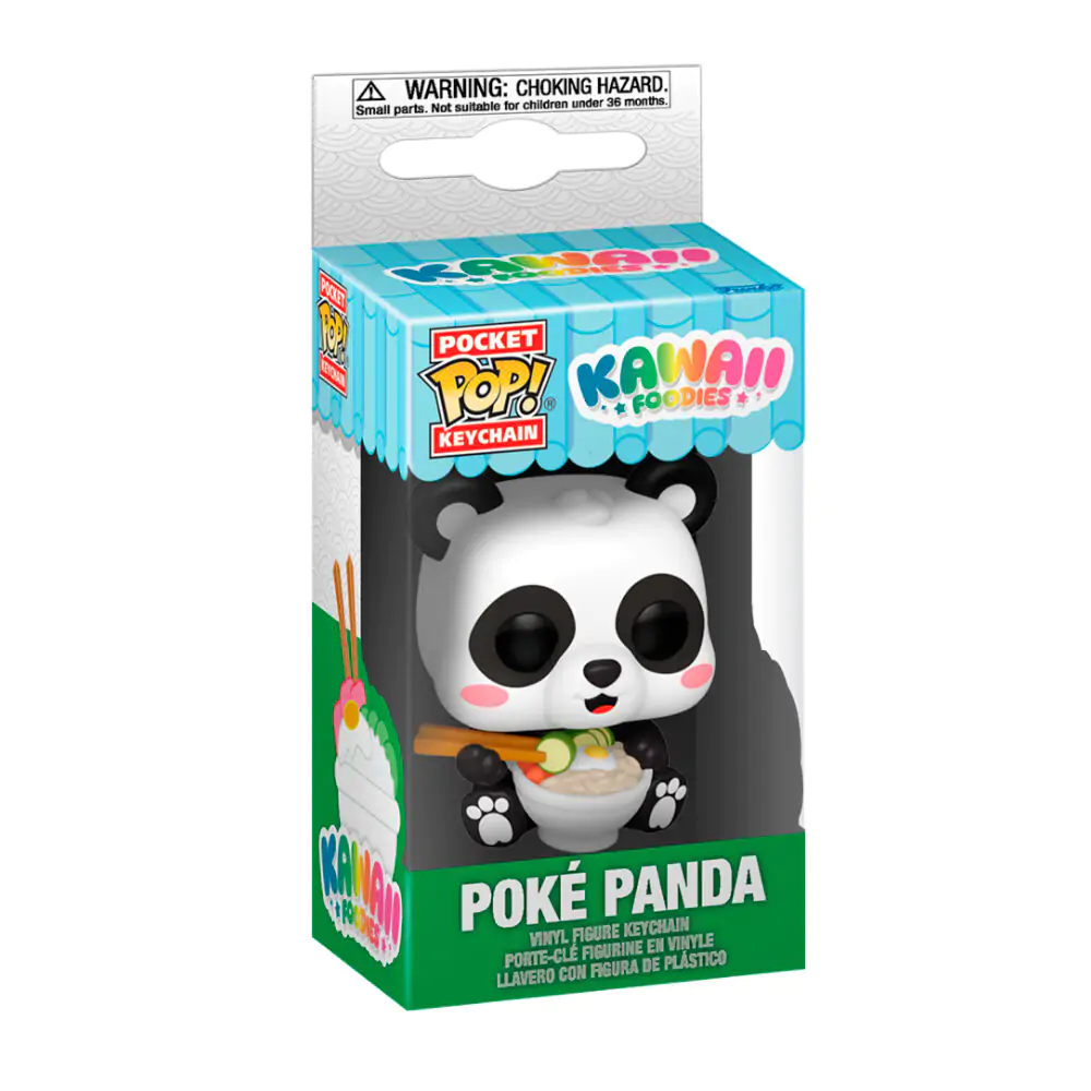 Pocket Funko POP Keychain Kawaii Foodies Poke Panda product photo
