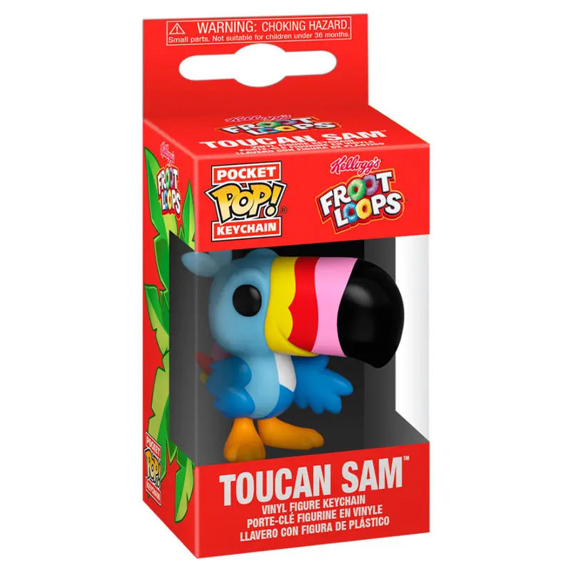 Pocket POP keychain Kelloggs Froot Loops Toucan Sam product photo