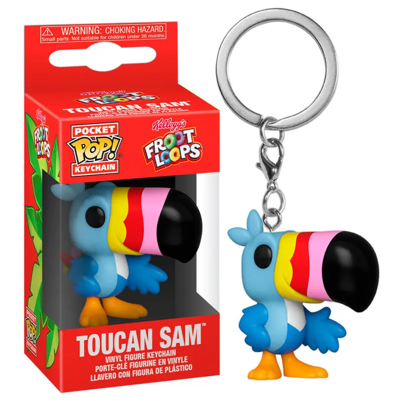 Pocket POP keychain Kelloggs Froot Loops Toucan Sam product photo