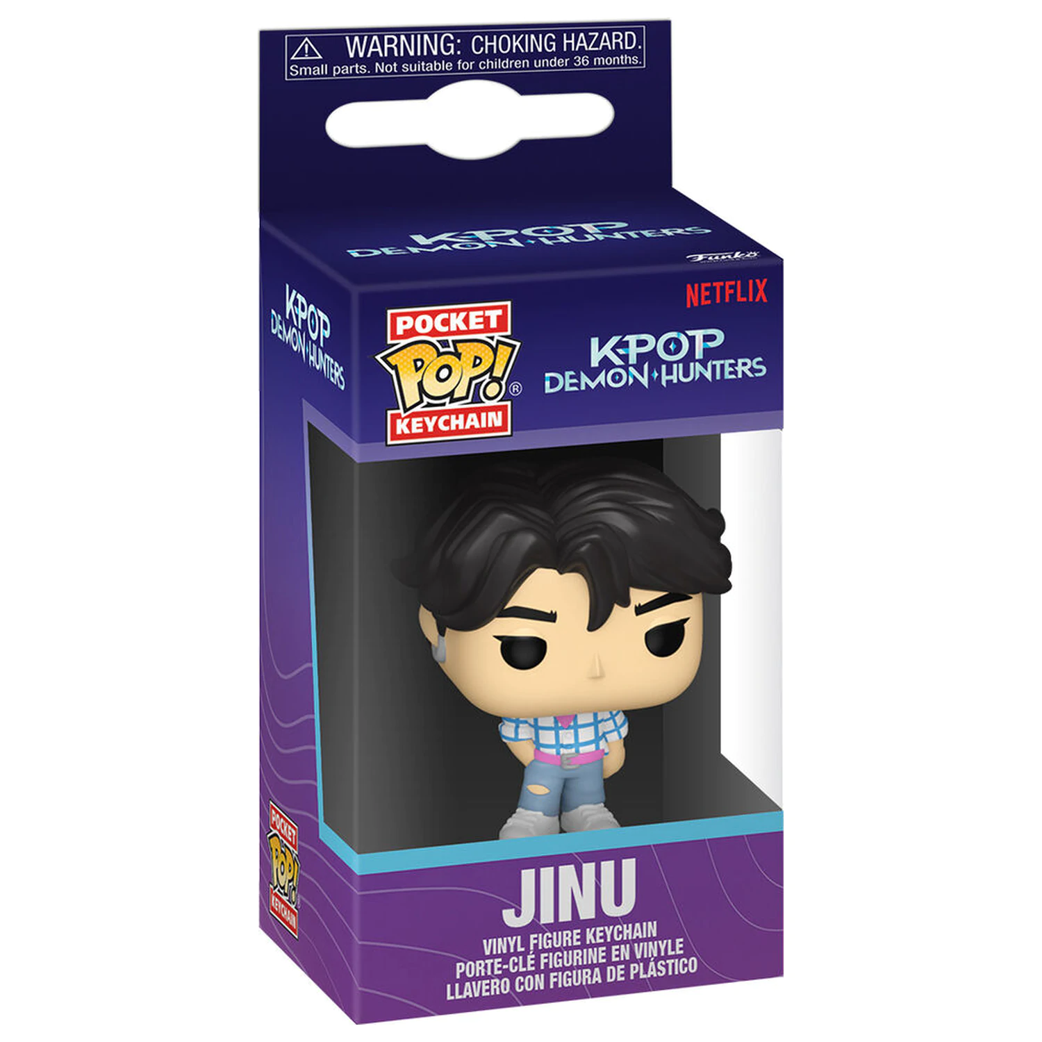 Pocket Funko POP Keychain KPop Demon Hunters Jinu product photo