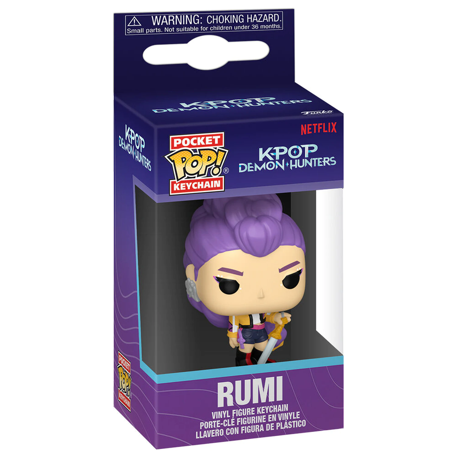 Pocket Funko POP Keychain KPop Demon Hunters Rumi product photo