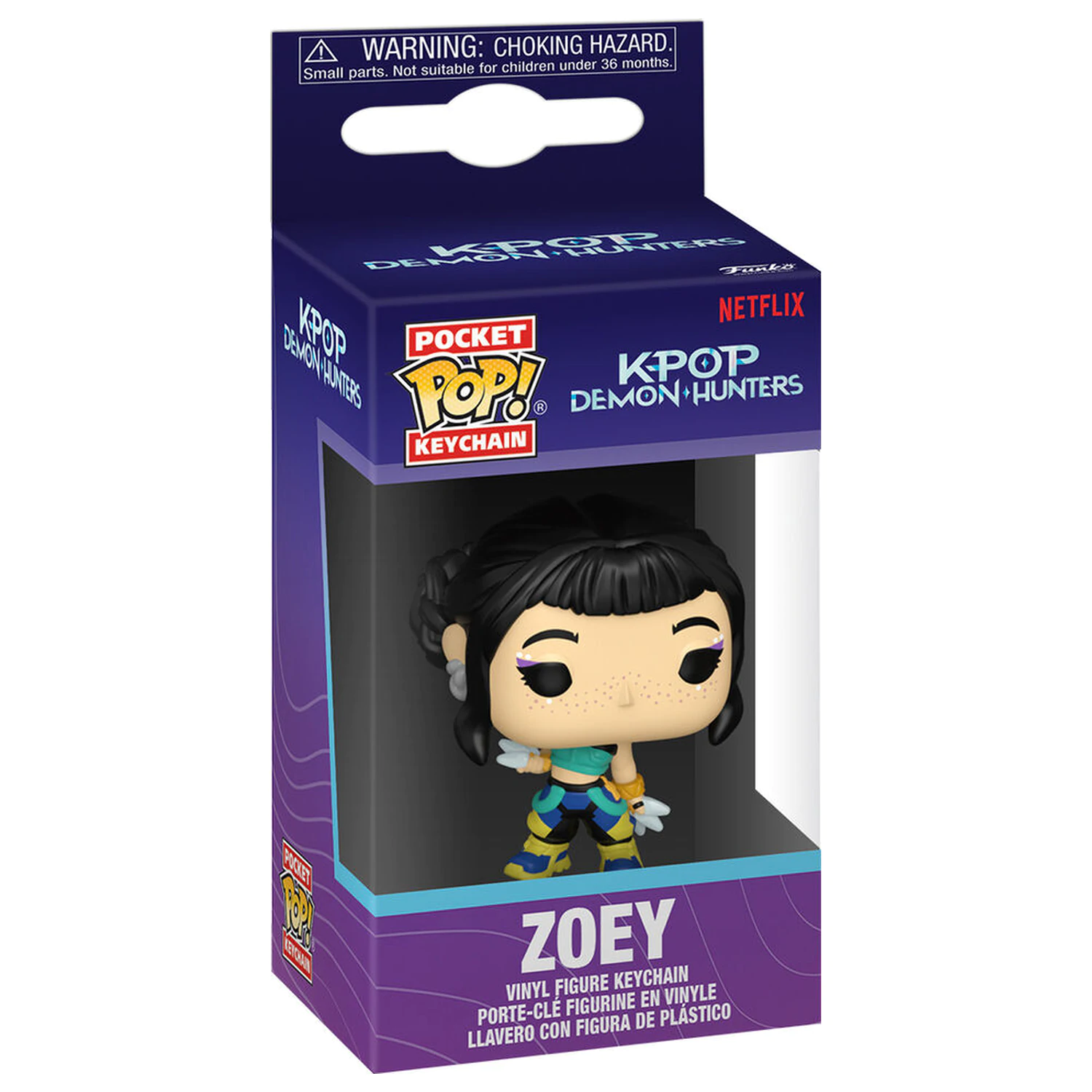 Pocket Funko POP Keychain KPop Demon Hunters Zoey product photo