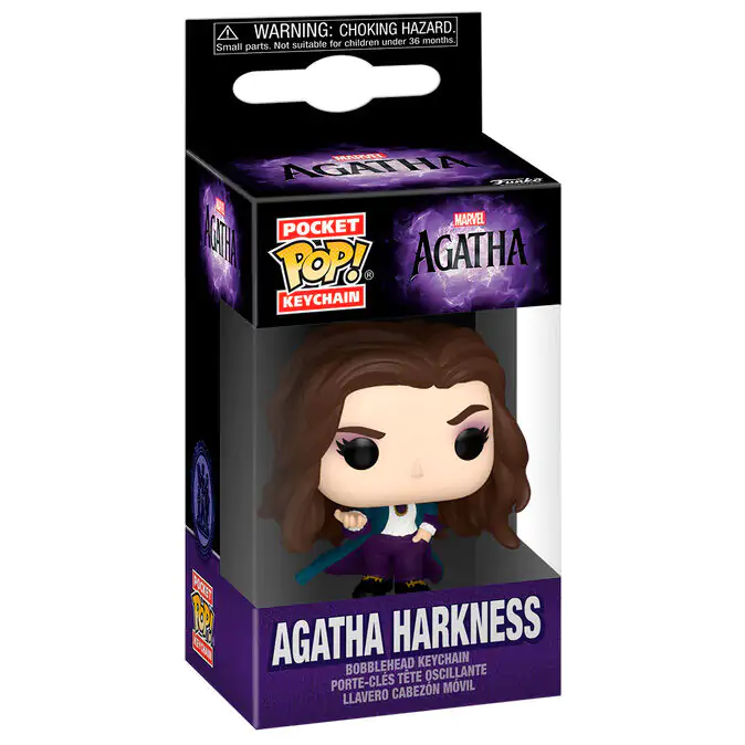 Pocket Funko POP Keychain Marvel Agatha - Agatha Harkness product photo