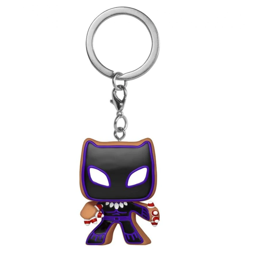 Pocket POP Keychain Marvel Holiday Black Panther Exclusive product photo