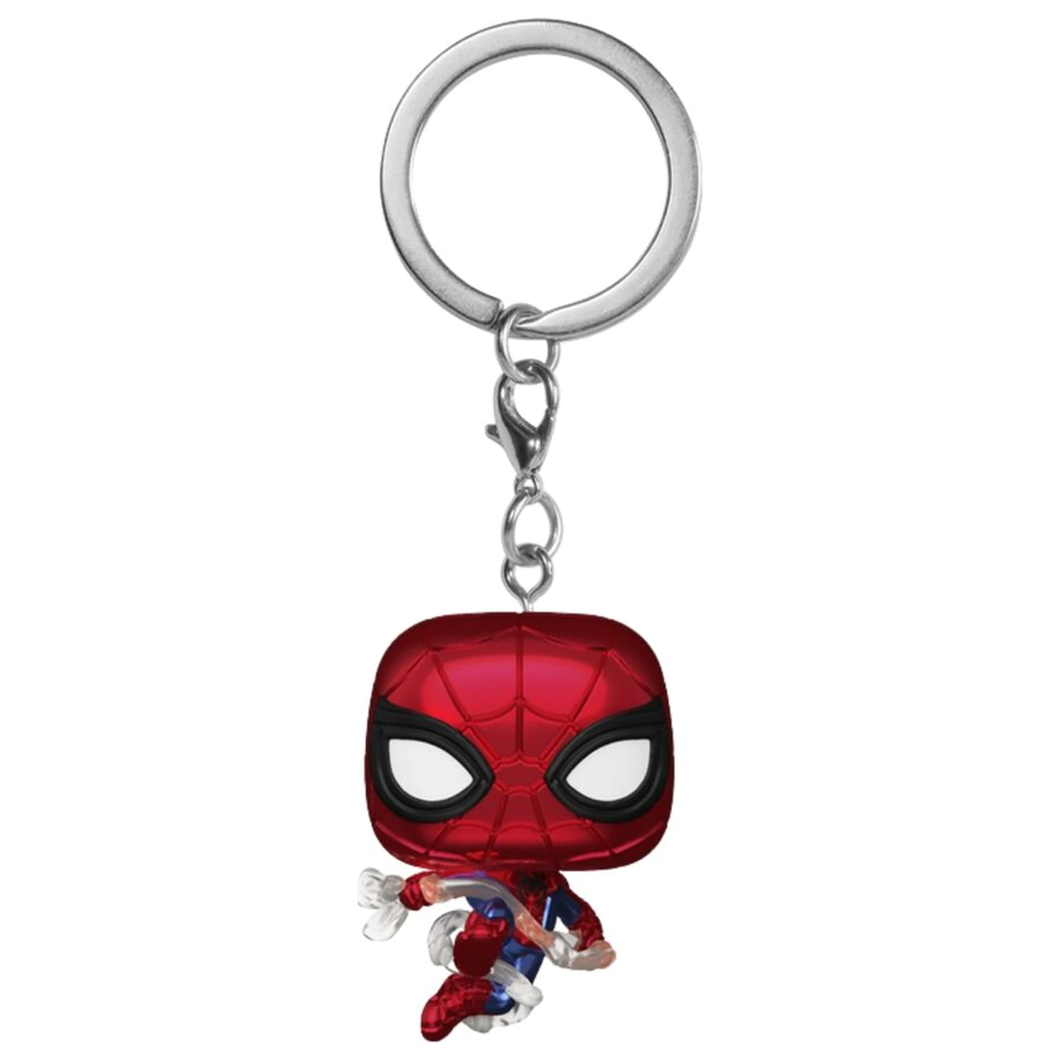 Pocket Funko POP Keychain  Marvel Spider-Man Brand New Day Spider-Man Metallic product photo
