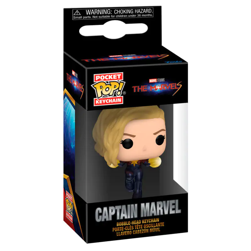 Pocket POP Keychain Marvel The MarvelS Captain Marvel termékfotó