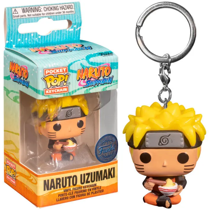 Pocket POP Keychain Naruto Shippuden Naruto with Noodles product photo